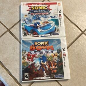 COPY - Sonic the Hedgehog Nintendo 3DS games